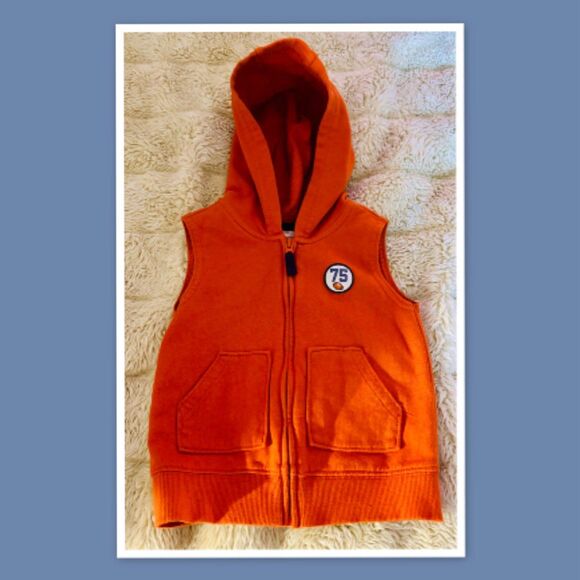 Carter's Other - Carter’s Infant Hooded Sleeveless Vest - Size 18 Months